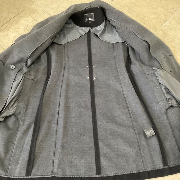 Sam Edelman shawl collar Belt/ button up Coat women’s size S - Picture 5 of 11